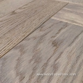 Sale Herringbone Brushed Oak Engineered Wood 15mm Thickness